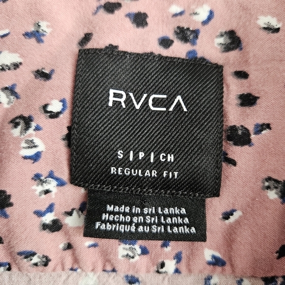RVCA - MENS OLIVER WOVEN SHIRT SZ SMALL - Picture 9 of 9